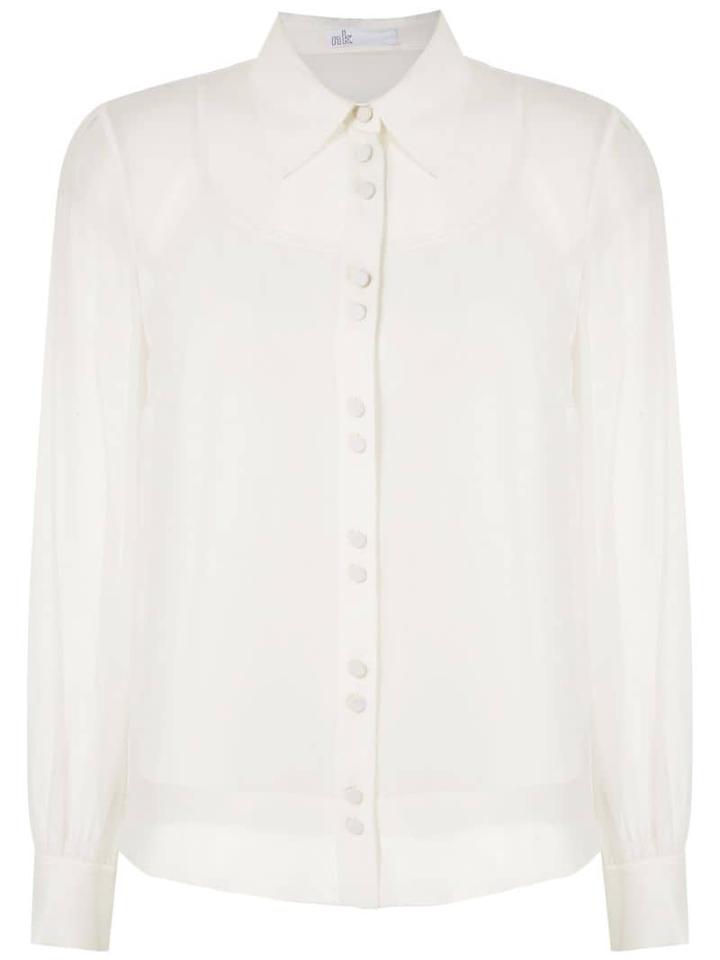 Nk Power Teresa Silk Shirt - White