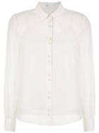 Nk Power Teresa Silk Shirt - White
