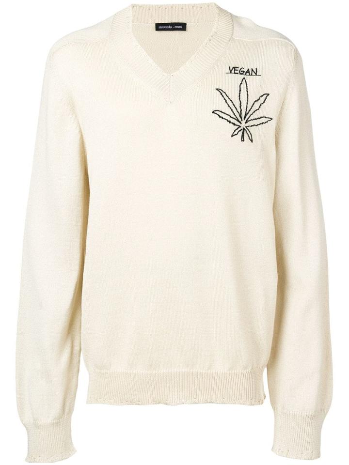 Riccardo Comi Vegan Jumper - Neutrals