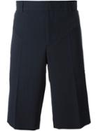 Givenchy Classic Tailored Shorts, Men's, Size: 48, Blue, Cotton/spandex/elastane