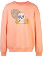 Alchemist Printed Sweatshirt - Orange