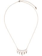 Tasaki 18kt Rose Gold Diamond Danger Fang Necklace - Sakura Gold