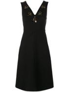 Dorothee Schumacher V-neck Embellished Dress - Black
