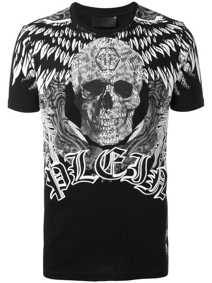 Philipp Plein - Bottle T-shirt - Men - Cotton - M, Black, Cotton