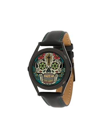 Mr Jones Last Laugh Tattoo 36mm Watch - Black