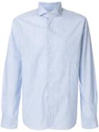 Xacus Button Slim-fit Shirt - Blue