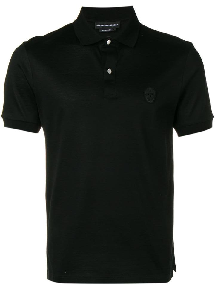 Alexander Mcqueen Basic Polo Shirt - Black