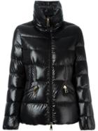 Moncler 'daphne' Puffer Jacket, Women's, Size: 1, Black, Polyamide/feather Down