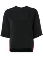 Marni Contrast Stripe T-shirt - Black