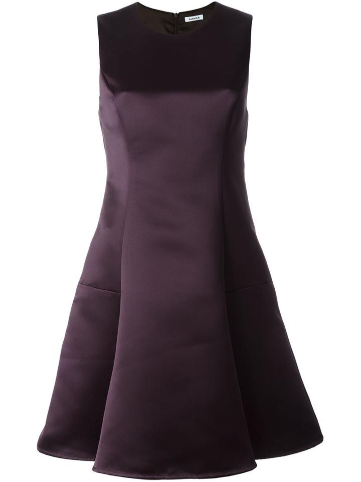 P.a.r.o.s.h. Large Pleats Flared Dress