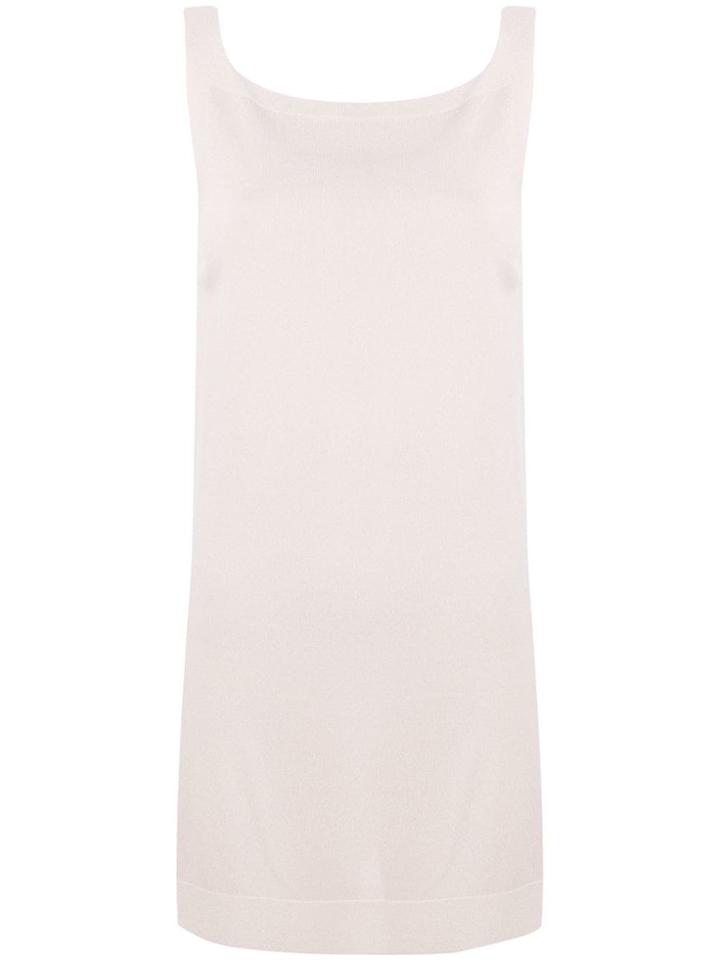 D.exterior Sleeveless Knit Top - Neutrals