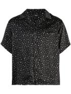 Amiri Spot Print Shirt - Black