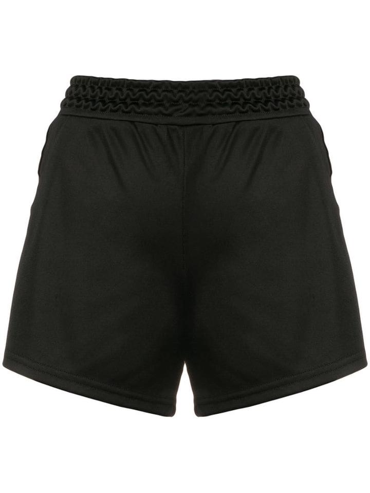 Chiara Ferragni Flirting Side Stripe Shorts - Black