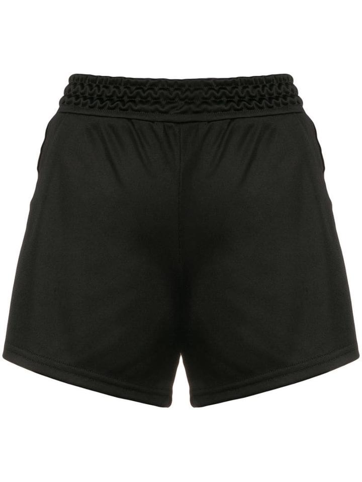 Chiara Ferragni Flirting Side Stripe Shorts - Black
