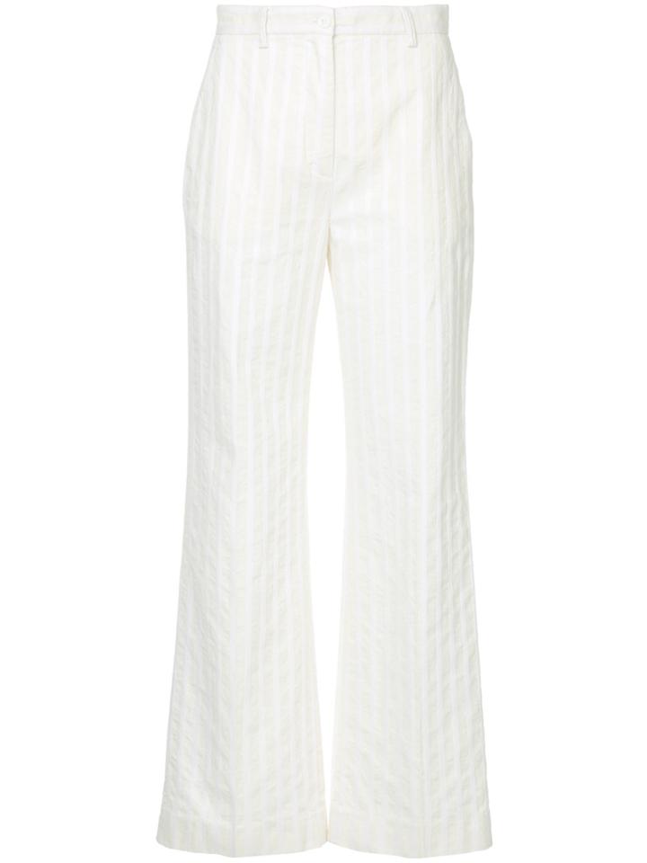 Aspesi High Waist Trousers - White