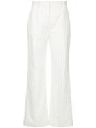 Aspesi High Waist Trousers - White