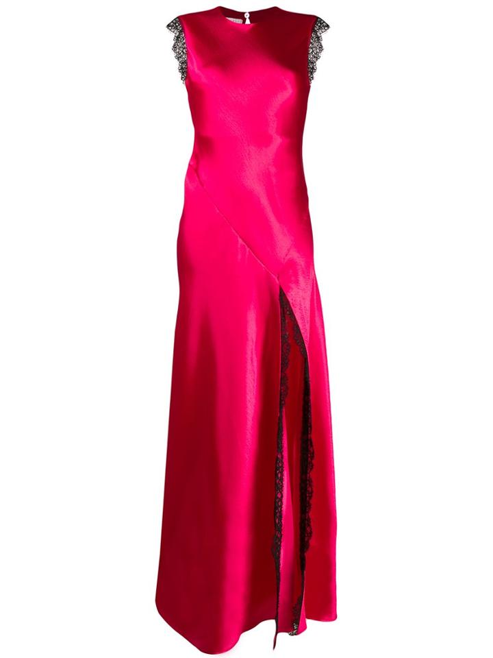 Philosophy Di Lorenzo Serafini Sleeveless Satin Gown - Pink