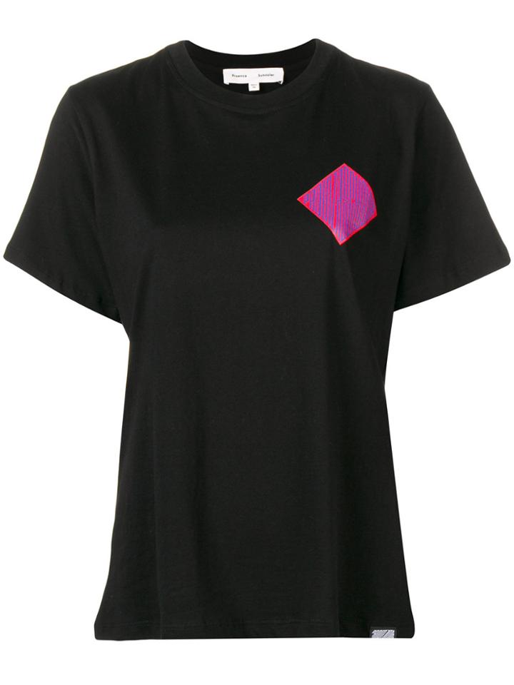 Proenza Schouler Diamond Crest T-shirt - Black
