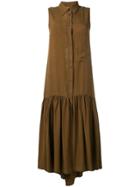 Uma Wang Addey Dress - Brown