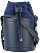 Desa 1972 Contrast Lining Bucket Bag, Women's, Blue