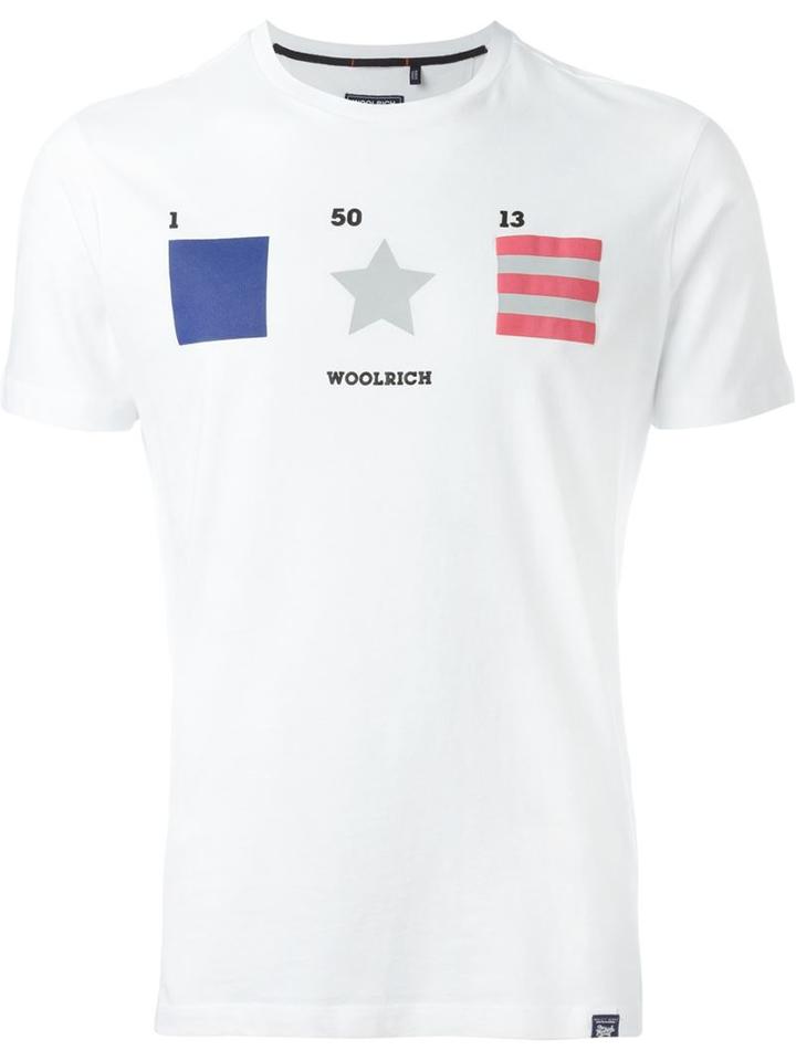 Woolrich U.s.a Logo T-shirt