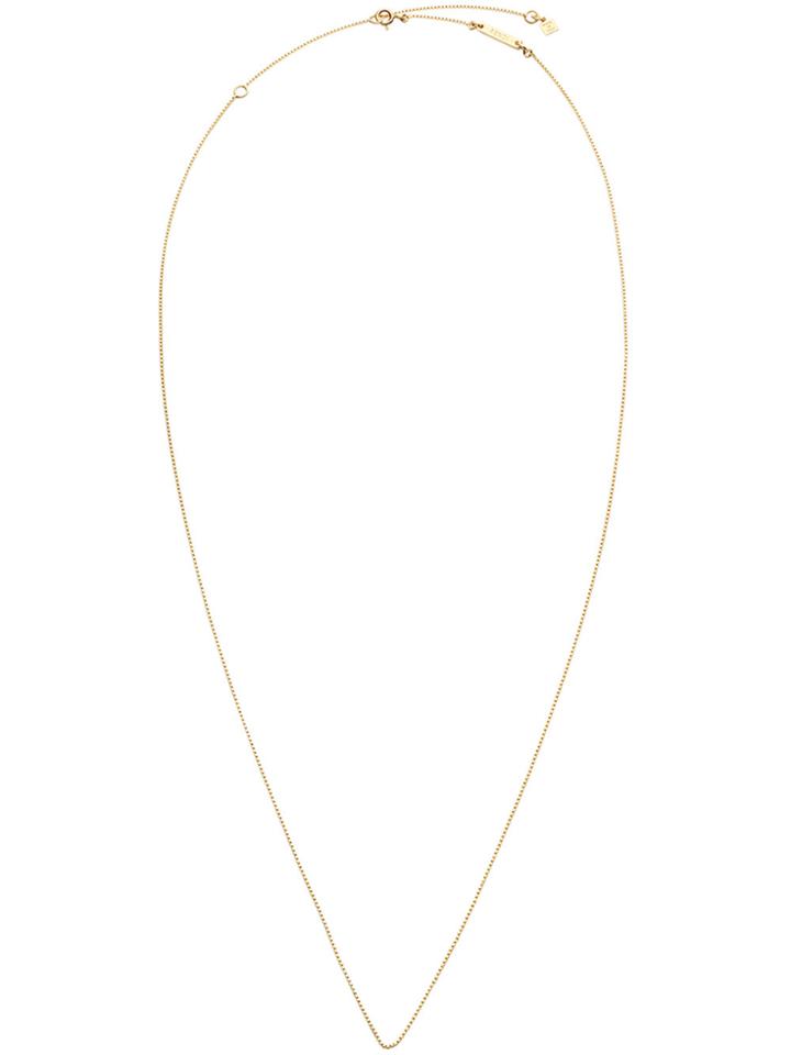 Fendi Abclick Long Necklace - Metallic