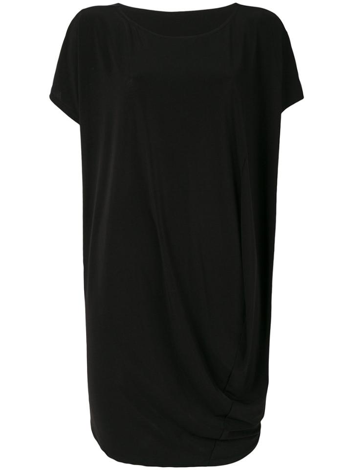 Issey Miyake Draped Midi Dress - Black