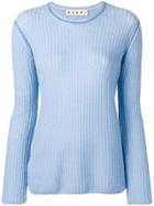 Marni Light Ribbed Sweater - Blue