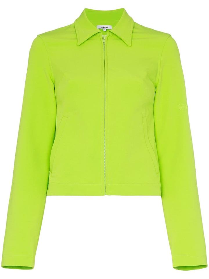 Miaou Kira Zipped Jacket - Green