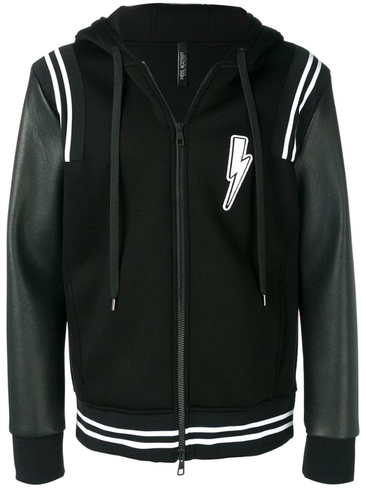 Neil Barrett Bolt Bomber Jacket - Black