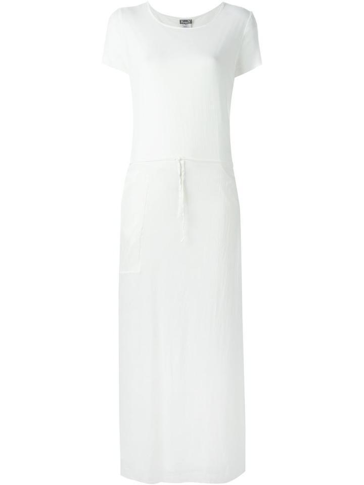 Kristensen Du Nord Lace-up Waist Long Dress