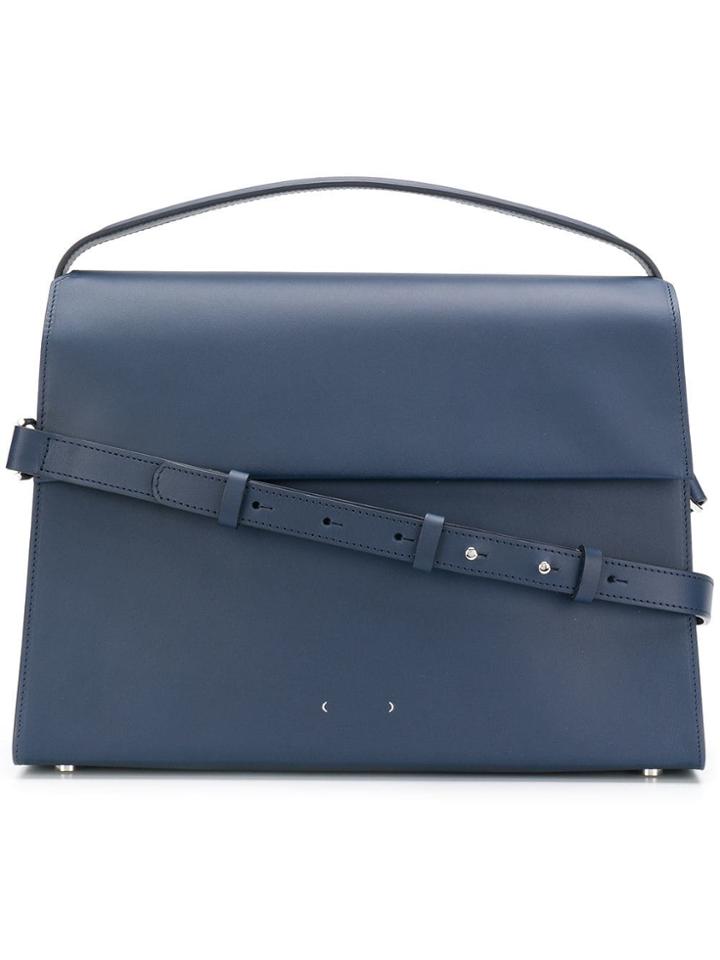 Pb 0110 Foldover Tote Bag - Blue