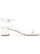 Tod's Stud Detail Block-heel Sandals - White
