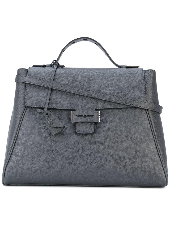 Myriam Schaefer - 'baby Byron' Tote Bag - Women - Leather - One Size, Grey, Leather