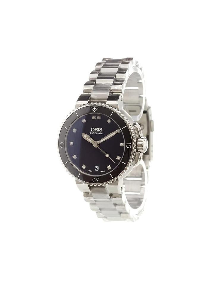 Oris 'aquis Date Diamonds' Analog Watch, Adult Unisex