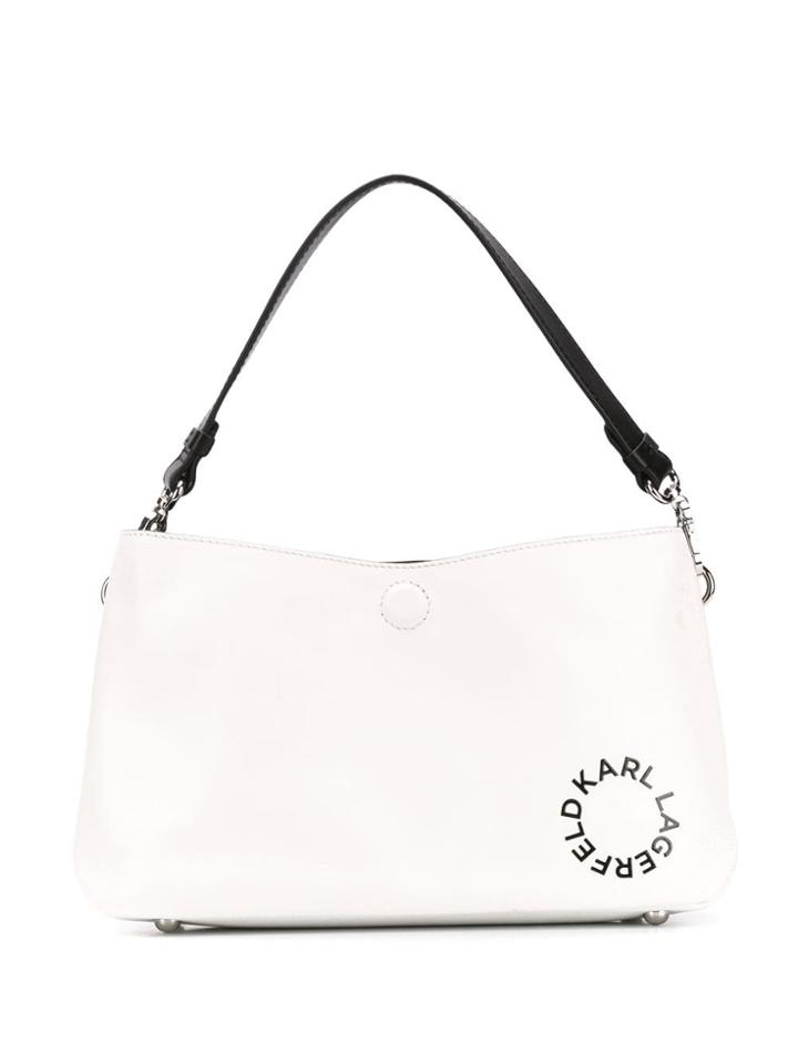 Karl Lagerfeld Hobo Small Tote Bag - White