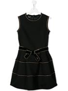 Dsquared2 Kids Teen Sleeveless Party Dress - Black