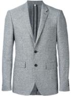 Burberry London Single Breasted Slim Fit Blazer