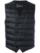 Herno Padded Vest, Men's, Size: 50, Black, Polyamide/feather Down