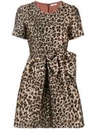 P.a.r.o.s.h. Leopard Print Dress - Brown