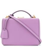 Mark Cross Mini Box Trunk Bag - Pink & Purple