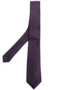 Borrelli Jacquard Pattern Tie - Pink & Purple
