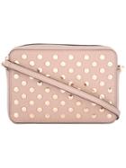 Michael Michael Kors - Scout Studded Crossbody Bag - Women - Leather - One Size, Pink/purple, Leather
