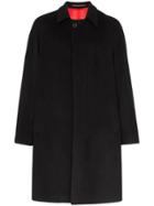 Givenchy Lined Single Breasted Coat - Black