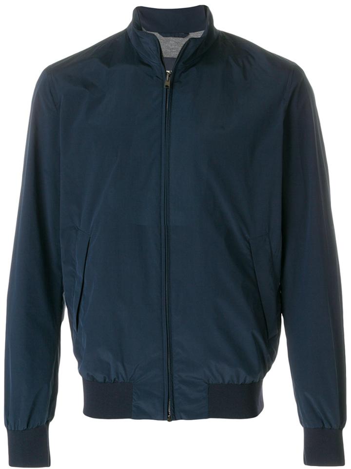 Herno Zip Fastened Jacket - Blue