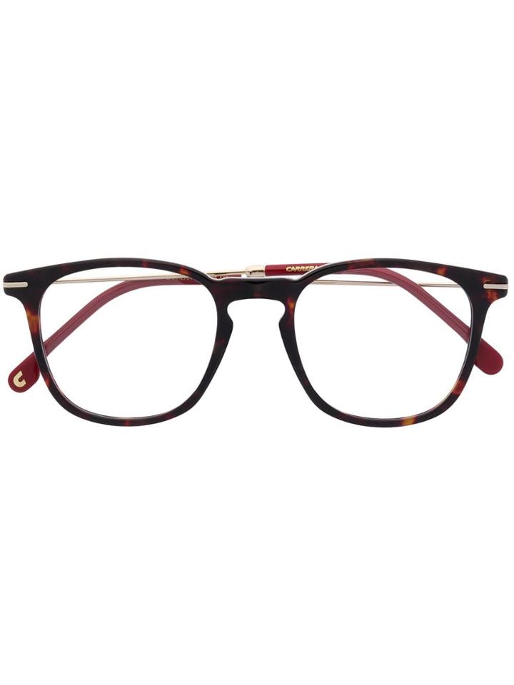 Carrera Tortoiseshell-effect Glasses - Brown