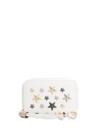 Jimmy Choo Star-studded Mini Wallet - White