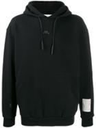 A-cold-wall* Logo Print Drawstring Hoodie - Black