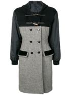 Jean Paul Gaultier Pre-owned Hooded Double-breasted Coat - Grey