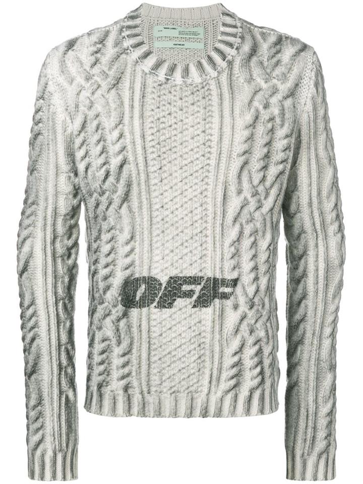 Off-white Spray Jumper - Grey